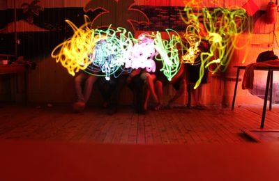 Le Projet light painting