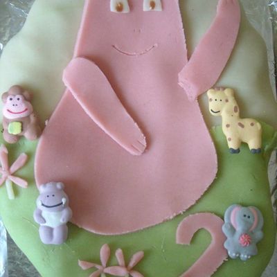 Gâteau barbapapa