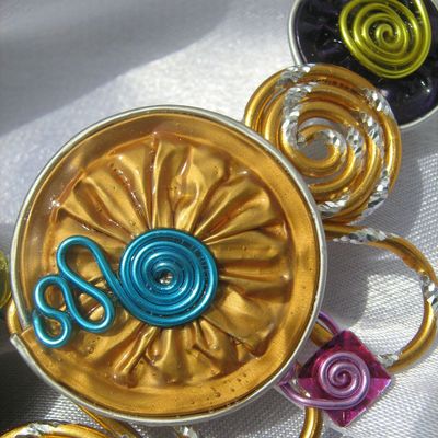 Mon premier collier à base de capsules de café nespresso suite