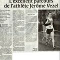Jérôme à l'honneur...