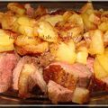 Magret de canard à l'ananas