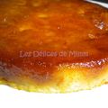 Entremets aux pommes et aux amandes.