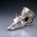 Late Classical East Greek Gilded Silver Rhyton in the Form of a Fawn's Head, 4th century B.C.E.