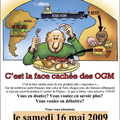 Pour être informé sur les OGM ,Samedi 16 mai 2009 à 10h, (salle pierre jean vaillard) 2 rue des jardins centre ville Sete
