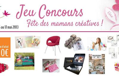 Jeu-concours en partenariat avec MADIWI - Fête des mamans créatives