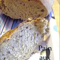 Pain aux céréales, avec une croûte bien croustillante!