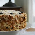 Le "Moka", layer cake ou gâteau à étages au café