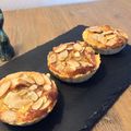 Tartelettes pomme-poire à la Créme d'amandes 