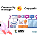 Community management vs Copywriting : Deux métiers dans la création de contenus