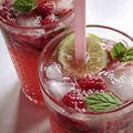 Mojito à la framboise