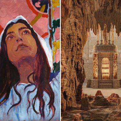 Deux expos ébourrifantes à voir au Grand Palais : Eva Jospin, Grottesco & Claire Tabouret, D’un seul souffle