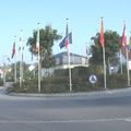 Rond-point à Mondorff-les-Bains (Luxembourg)