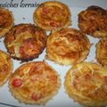 Mini quiche lorraine