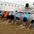Quand les avions chinois prennent l’eau !