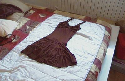 Robe d ete marron 