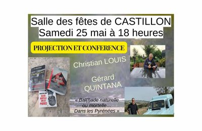 Conférence à Castillon !!!