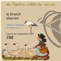 BRUNCH ALSACIEN A PARTIR DU 6 SEPTEMBRE 2014