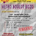 Théâtre Compagnie Bath'art - METRO BOULOT BOZO - 22/23 Janvier 2016 - Théâtre Gérard Philippe Orléans La Source