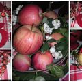 Table pomme rouge Bonjour, Après une ma dernière