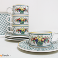 Vaisselle Ancienne ... TASSES Villeroy et Boch * Basket 