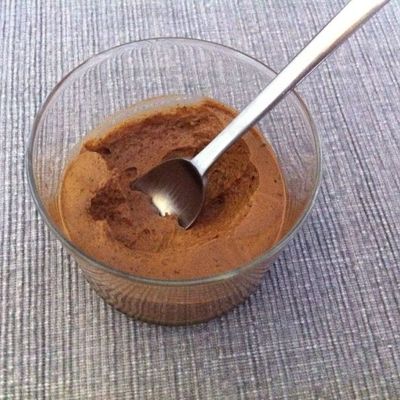 Mousse au chocolat au thé Earl Grey