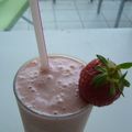 milkshake fraises