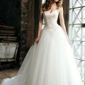 Belle robe ballon fait de vous une princesse romantique