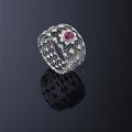 A ruby and diamond ring, by Buccellati