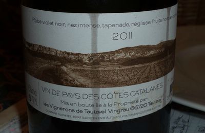 les Vignerons de tautavel 2011 vin de pays des cotes catalanes "le cirque"