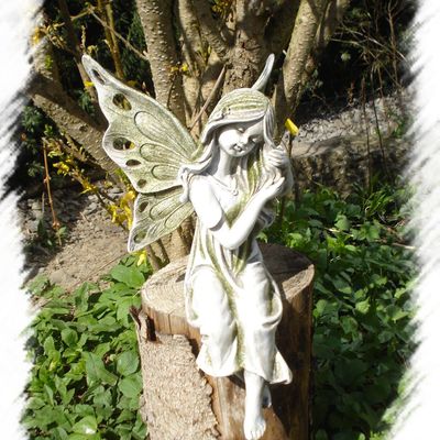 ♥ Ma fée du printemps et mon bouddha ♥