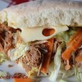 Po Boy, cochon de lait, de la Nouvellle Orléans.