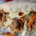 Po Boy, cochon de lait, de la Nouvellle Orléans.