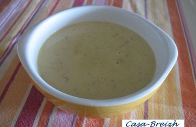 velouté de topinambours au curry