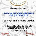 Prochain salon dans quelques jours J-10 Cubnezais