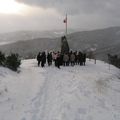 LES LIBERATEURS AU COL DU HUNDSRUCK A BOURBACH-LE-HAUT