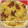 Risotto au chorizo