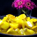 Curry de poulet express aux pommes et ananas