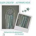 Ateliers créatifs - Septembre et octobre