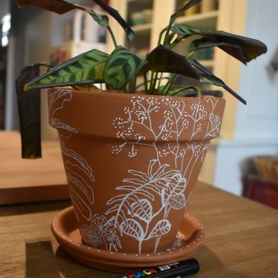 Le pot de terre DIY