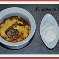 FLAN AU CRABE ET SA SAUCE AU FROMAGE BLANC