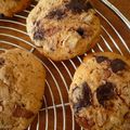 Cookies pecan, chocolats noir et lait