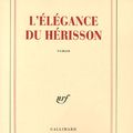 L'Élégance du hérisson, écrit par Muriel Barbery