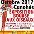 Notre exposition bourse le 7 et 8 octobre à Canohès