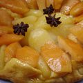 Tatin aux Coings Epicés et aux Poires /Pears and Spiced Quince Tart Tatin