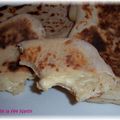 Mes premiers Cheese Naans! Trop bons!