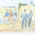 Album aquarelles Cabourg et alentours