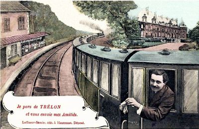 TRELON - Carte Postale-Souvenir