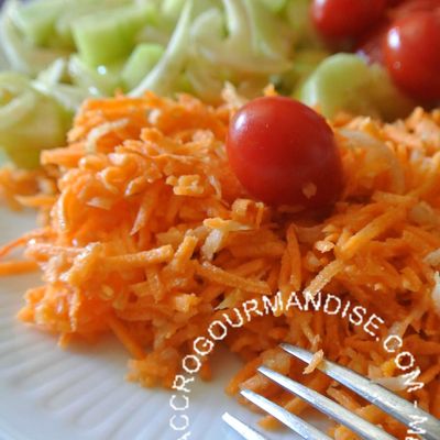 Carottes Râpées Fraîcheur - Un peu plus que de simples carottes râpées!!