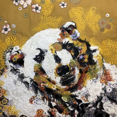 Toile "The Bear" 60x55cm