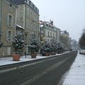 Rue Toussaint sous la neige - 18 janvier 2013